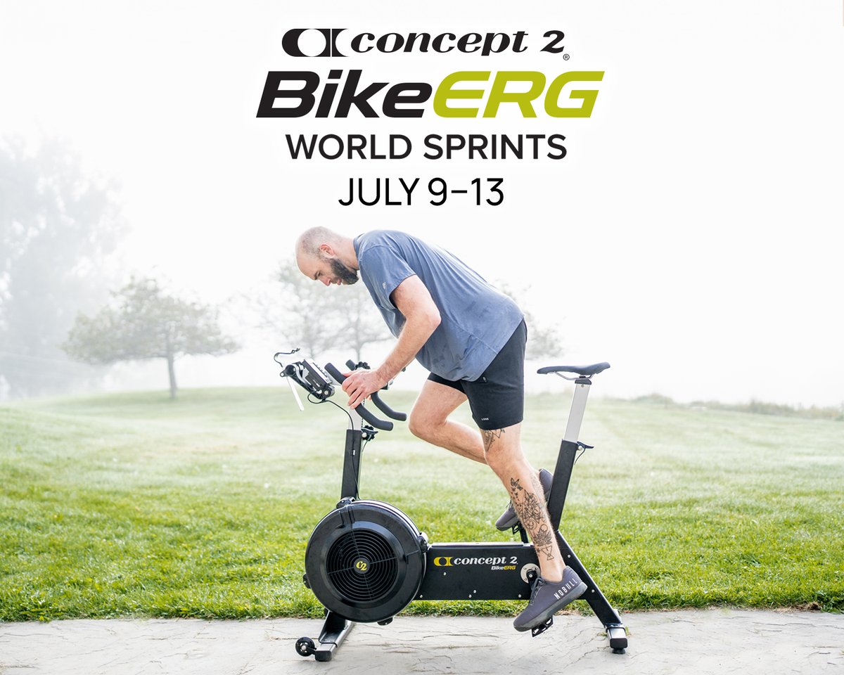 Los 2025 BikeErg World Sprints ya están aquí. Haz los 1.000m más rápidos que puedas en la BikeErg entre el 9 y el 13 de julio y sube tu tiempo para comparar tu registro con el de personas de todo el mundo.
 ¡Mucha suerte y a pedalear a tope!
+info: lnk.bio/concept2_esp