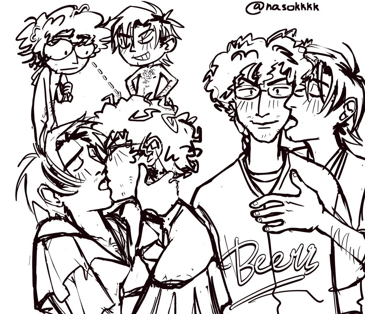 nasokkkk's tweet photo. the artblock was long... the session's over... I'm free…
.
.
.
#BASEketball #JoeCooper #DougRemer #MattStone #TreyParker https://t.co/Jjthf509dK