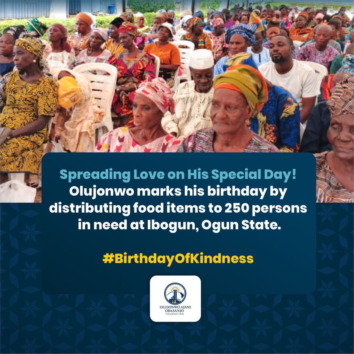 Olujonwo Obasanjo Foundation tweet media