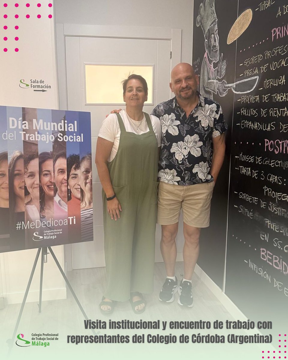 El pasado 19 de junio recibimos la visita del Vicepresidente del Colegio de Profesionales en Servicio Social de la Provincia de Córdoba (Argentina). Mantuvimos un enriquecedor encuentro que generó un valioso intercambio sobre el funcionamiento de ambas instituciones colegiadas.