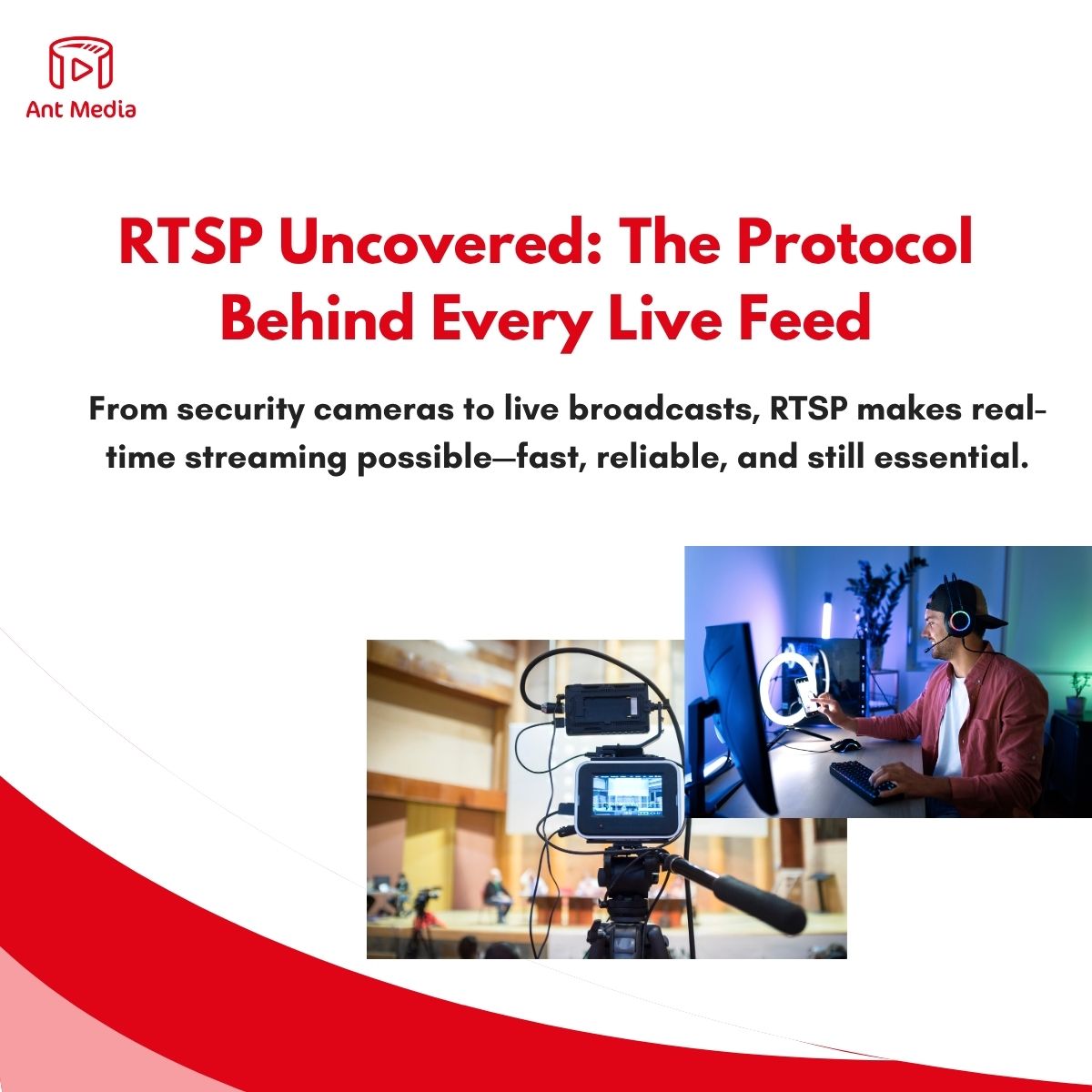 Ever wondered how your IP cameras and live video feeds work so smoothly?

Meet RTSP (Real-Time Streaming Protocol)—the technology delivering low-latency, interactive streams across the world.

🔗 Read the full guide: antmedia.io/rtsp-explained…

#RTSP #Streaming #VideoTech #AntMedia