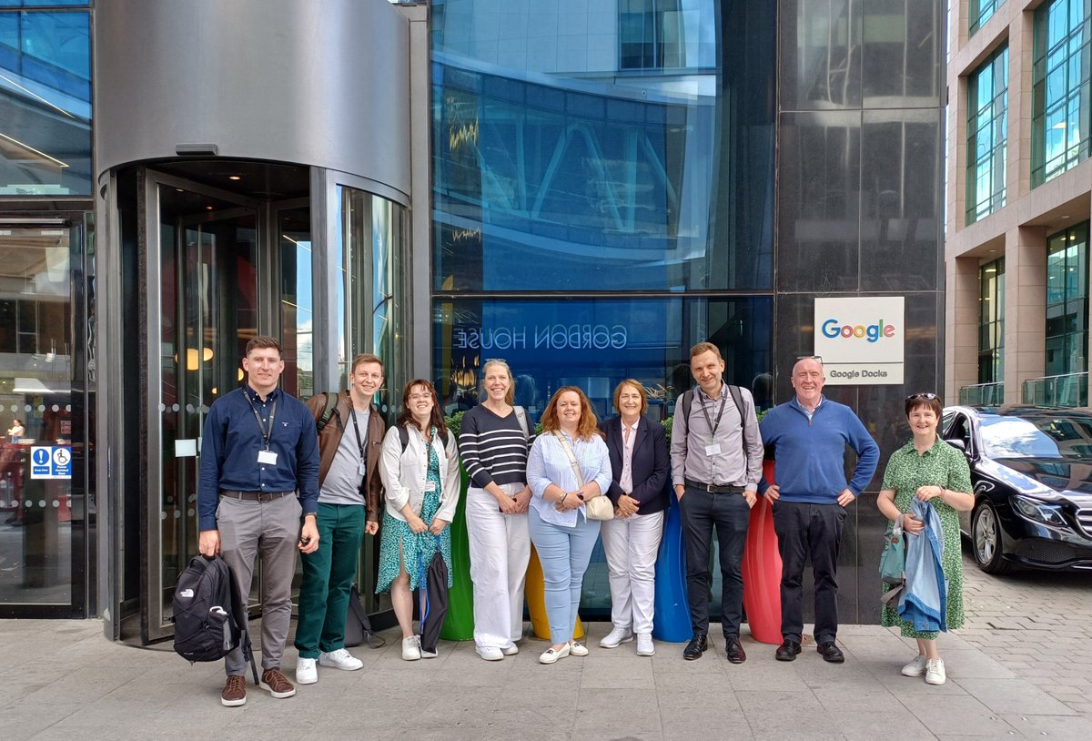 ncseirl's tweet image. NCSE staff visited the 'Accessibility Discovery Centre' hub at Google Ireland (Dublin base) where engineers and researchers work on technology to help people with disabilities.