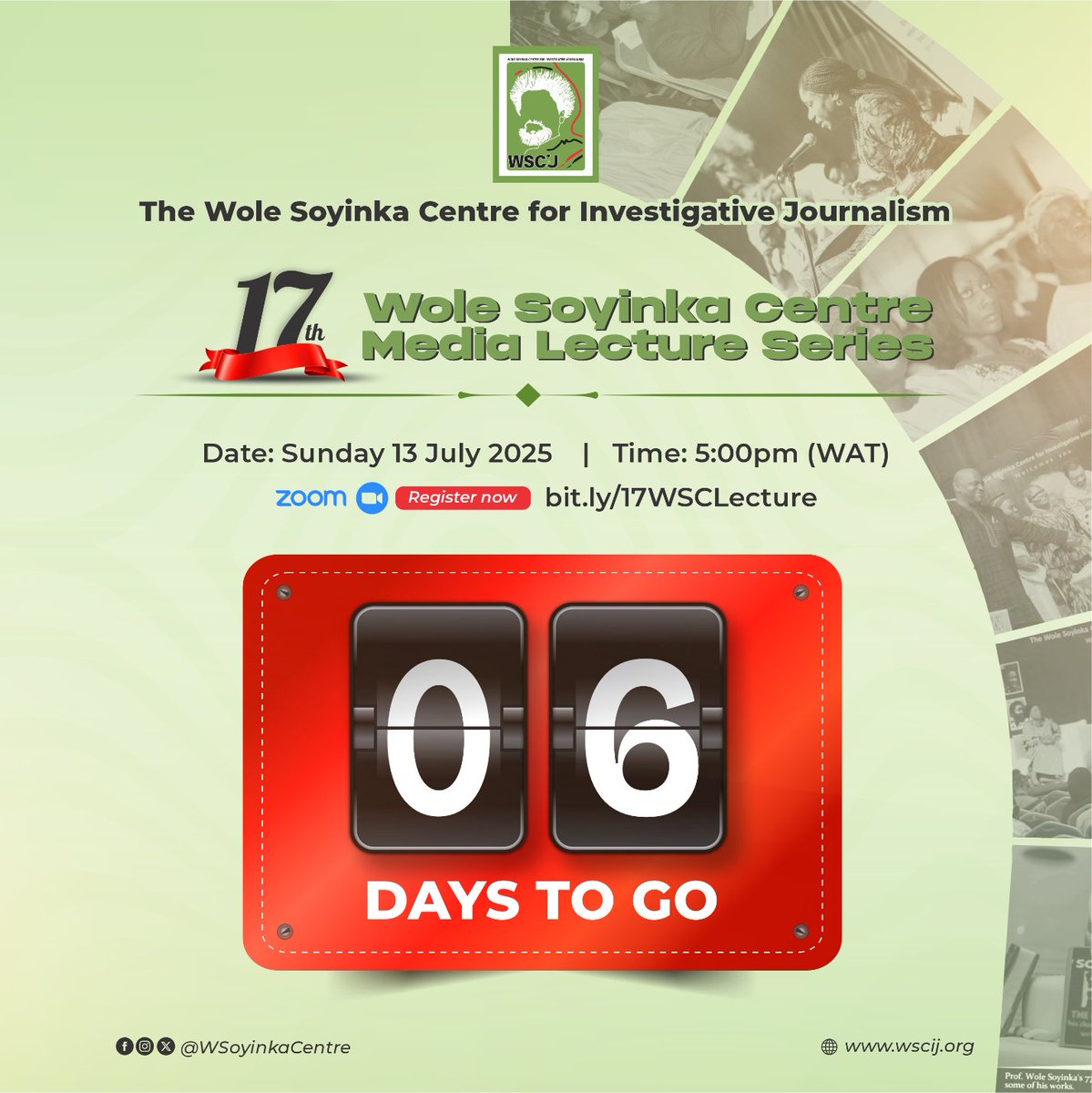 WSoyinkaCentre's tweet image. At the 2015 #WSCLecture, @elrufai warned about the waste of Nigeria’s oil wealth &amp;amp; called for stronger systems to manage it better. He urged Nigerians to reduce imports and focus on capital investment.
You can also join the 2025 edition virtually. bit.ly/17WSCLecture