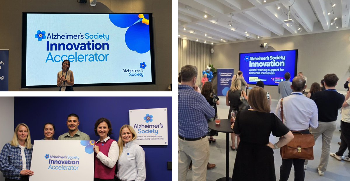 Neu_Health's tweet image. We joined @alzheimerssoc this week to celebrate bold innovators tackling dementia through tech, research & lived experience.
Proud to be transforming care, and support for people affected by dementia.
#NeuHealth #DementiaInnovation #HealthTech