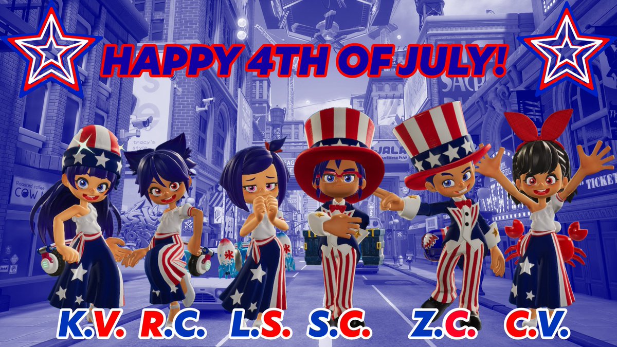 #Ninjala ⚡️⭐️🇺🇸🔴🔵⚪️

SPARX Gang wishing you a happy #4thofJuly!