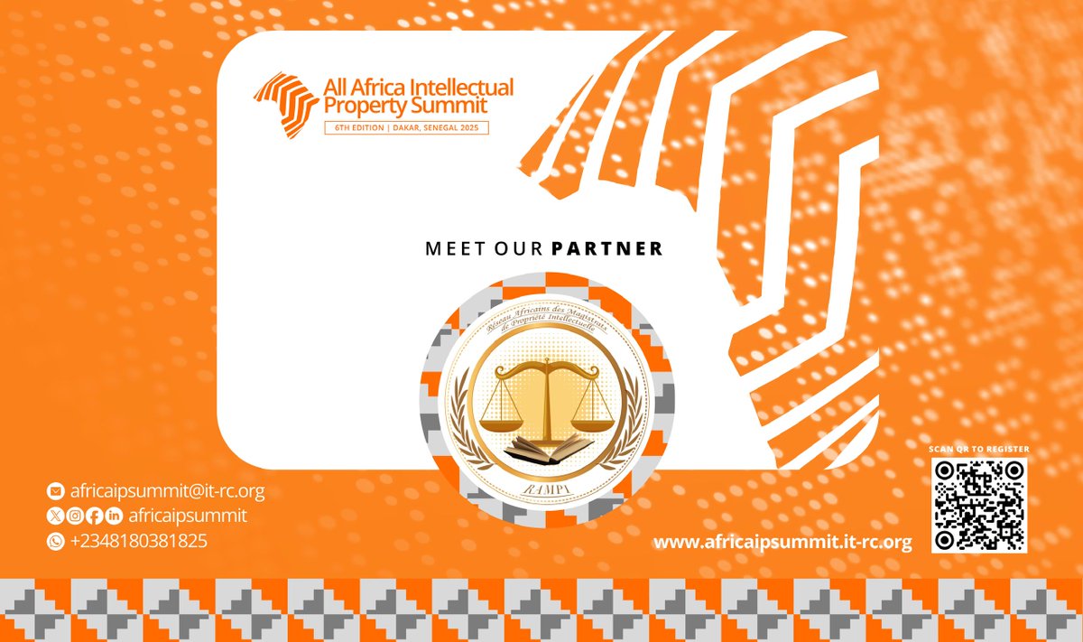 AAIPS 2025 Confirms RAMPI as Strategic Partner to Advance Africa’s IP Governance, Enforcement

The Réseau Africain de la Propriété Intellectuelle des Magistrats (RAMPI), or the African Network of Intellectual Property Magistrates, has been confirmed as a strategic partner for the