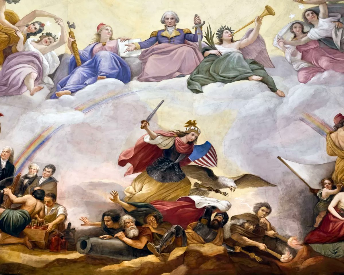 19th Century Americans were like: “yeah we are ROME LARPERS and we don't care who knows it — in fact, that is our definition of ‘civilization’ broadly speaking, ‘to LARP as a Roman.’”