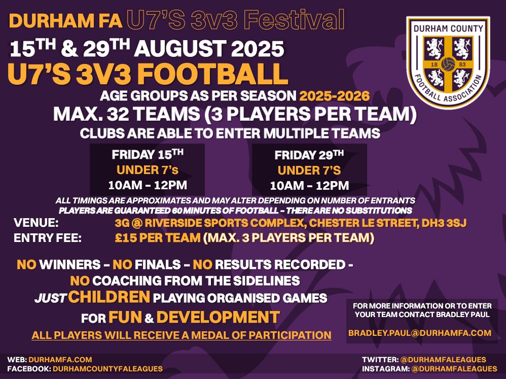 𝘿𝙪𝙧𝙝𝙖𝙢 𝙁𝘼 𝙇𝙚𝙖𝙜𝙪𝙚𝙨 ⚽️ tweet media