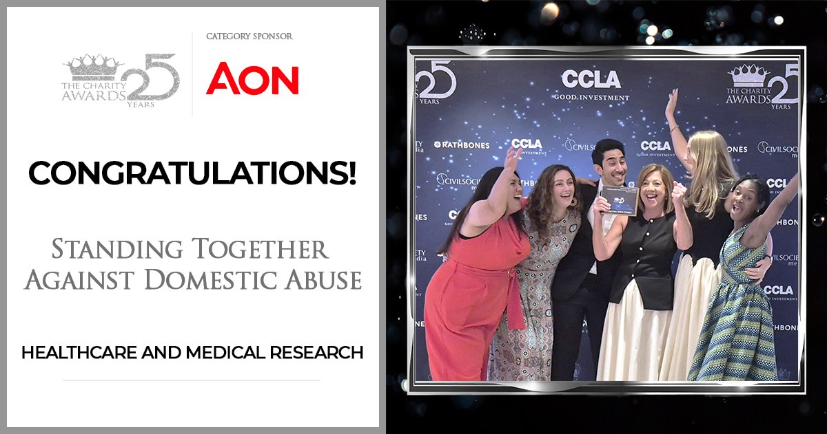 Charity_Awards's tweet image. Congratulations to @STagainstDA_ for winning the 'Healthcare and Medical Research' category!
See why it won: charityawards.co.uk/healthcare-and…
#CharityAwards