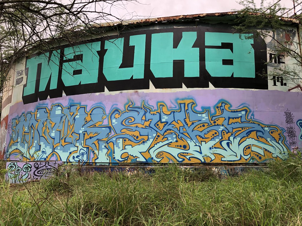 Sooo in love with the graffiti I've been seeing here in Honolulu 🤘