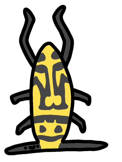 キイロトラカミキリ