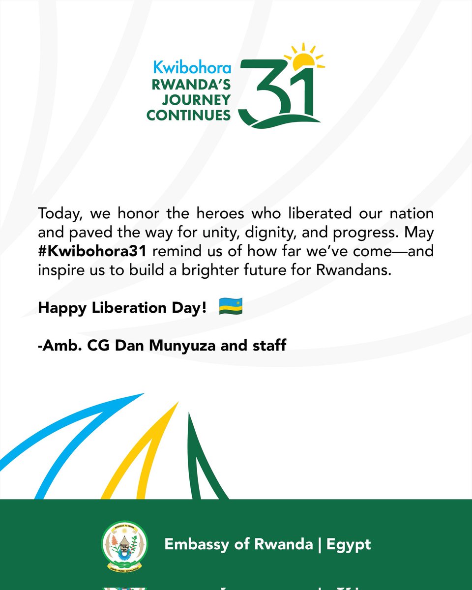 #Kwibohora31