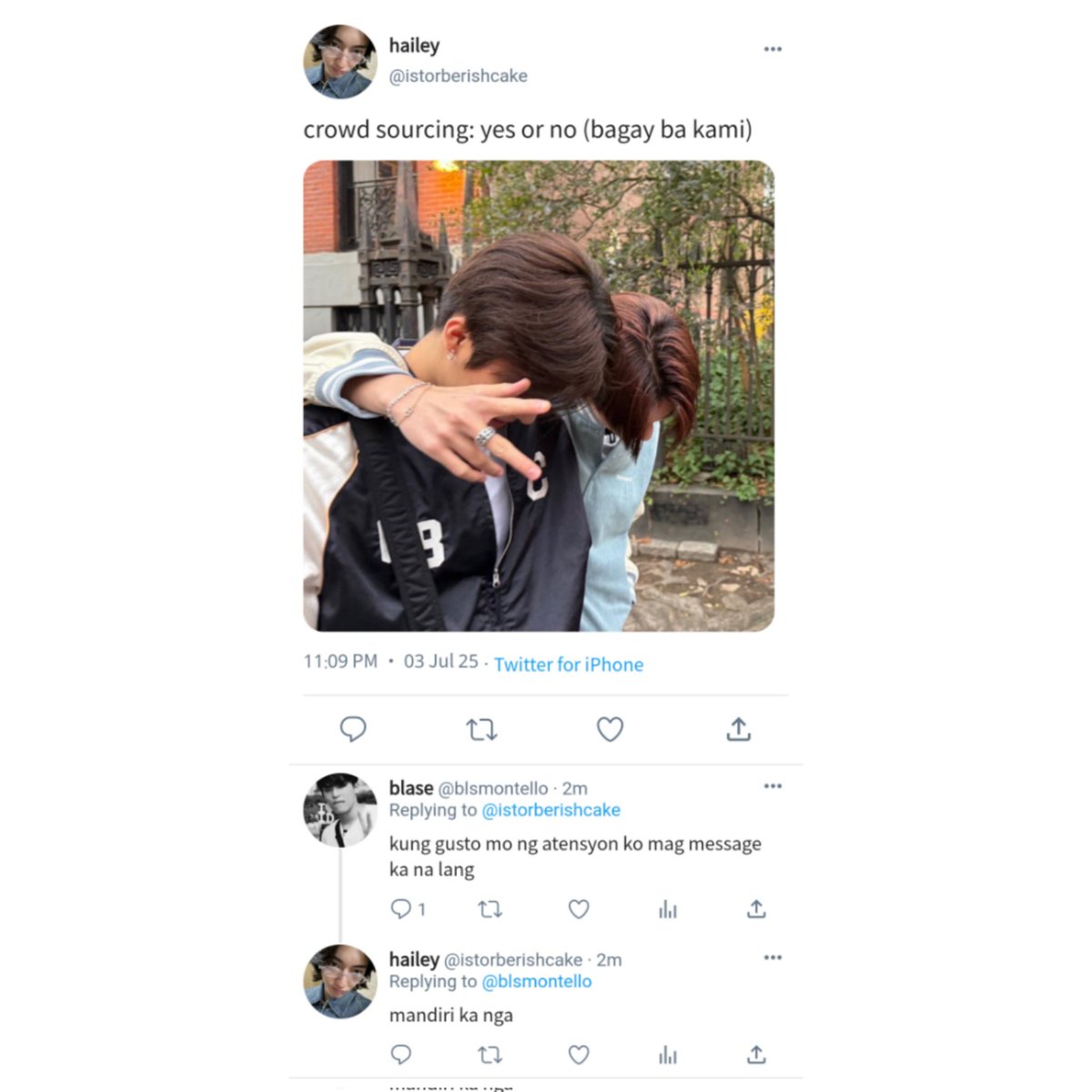 pride month 🏳️‍🌈 💌
— a short #hajeongwoo filo au,

read: hailey’s (hrt) love-hate rs w his bff named blase (jw).