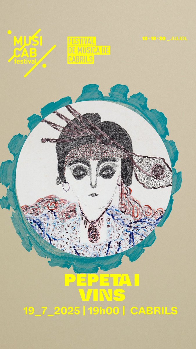 El #Musicab25 és molt més que música!

Dissabte 19, a les 19.00 a la Masia de Can Barba

𝗣𝗘𝗣𝗘𝗧𝗔 𝗜 𝗩𝗜𝗡𝗦, un espectacle poètico-visual inspirat en l'artista Josefa Tolrà, maridat amb un tast de vins de la DO Alella. 🍷

🎟 Entrades a cabrils.cat/entrades
#Cabrils