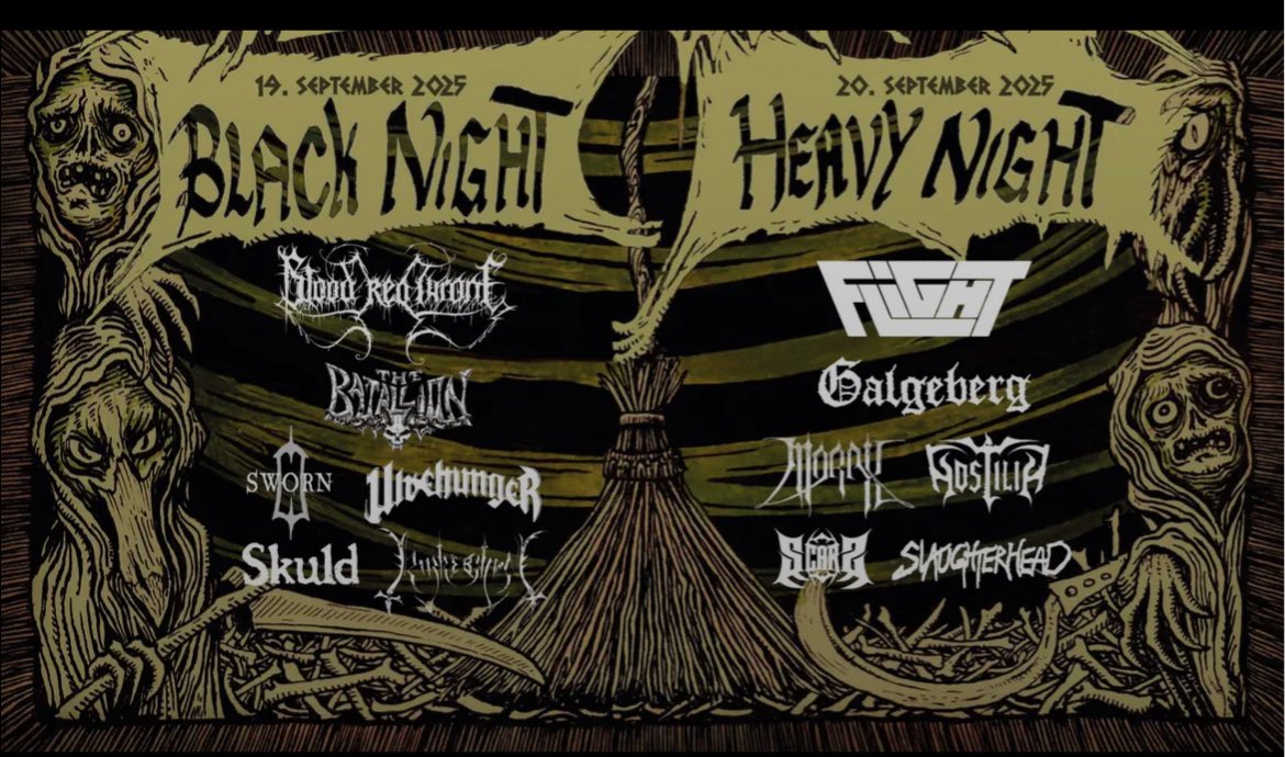 Harald (@haraldkvassheim) on Twitter photo <a href="/KarmoyGeddon/">KarmøyGeddon</a> ‘s little bastard son Black Nights & Heavy Nights festival 19-20 September🔥 #SupportTheUnderground <a href="/KarmoyGeddon/">KarmøyGeddon</a> ‘s little bastard son Black Nights & Heavy Nights festival 19-20 September🔥 #SupportTheUnderground