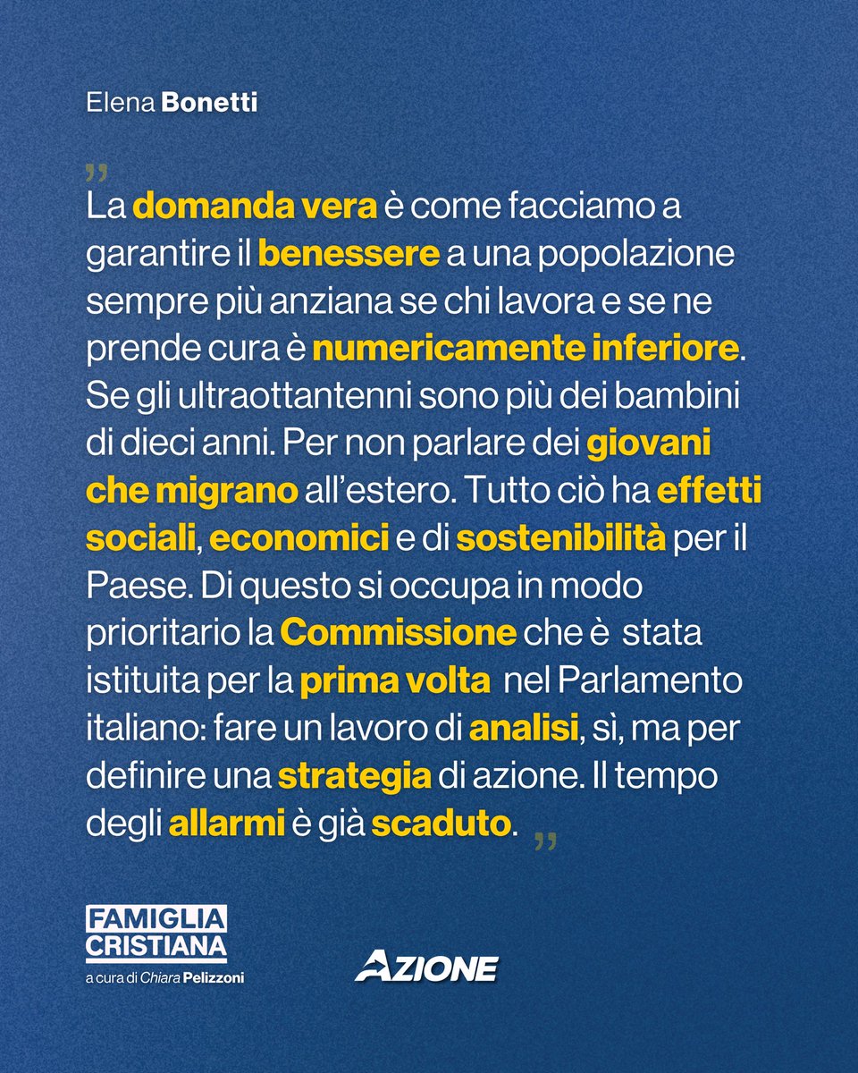 elenabonetti's tweet image. Nuove leggi per una nuova Italia.
La mia intervista a @fam_cristiana