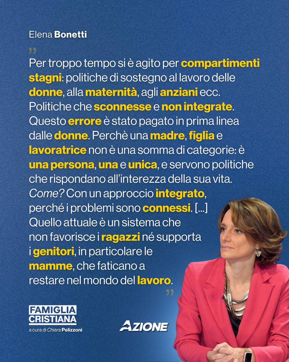 elenabonetti's tweet image. Nuove leggi per una nuova Italia.
La mia intervista a @fam_cristiana