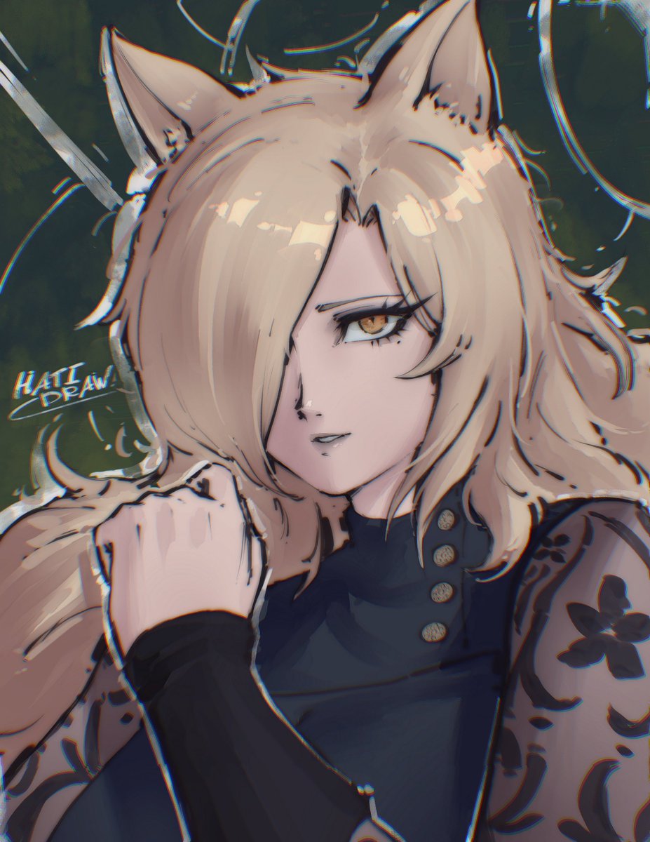 HatiDraw's tweet image. Pretty fox lady Fabienne 🤍 #Metaphor 

#MetaphorReFantazio