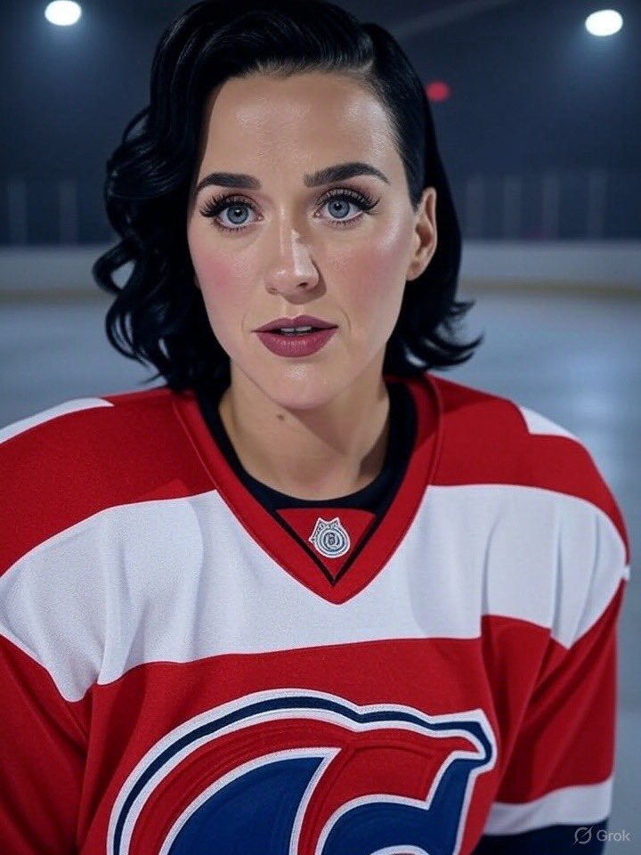 Katy Perry once skated the length of a sheet of ice and now she thinks she’s a tier 1 hockey player. #AAAAHockey #QuadAHockey