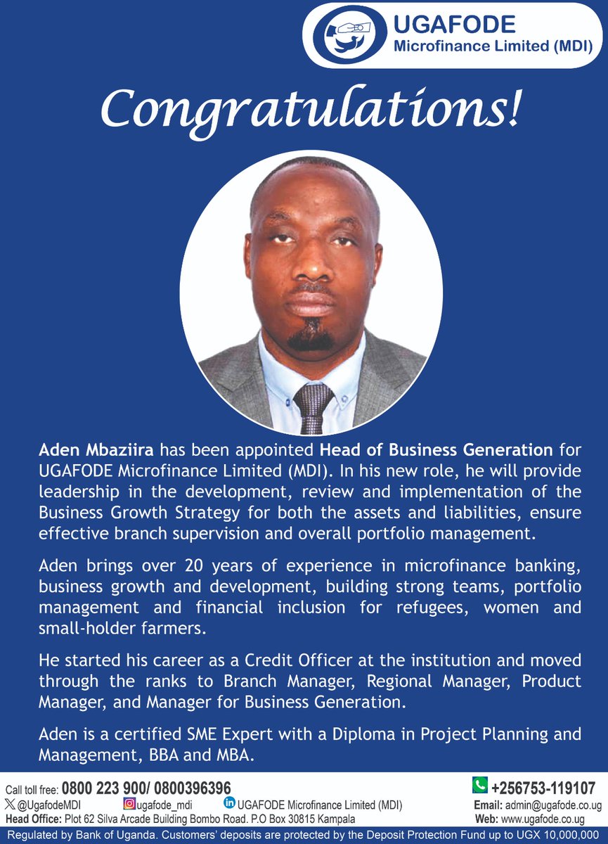 Congratulations, Aden!