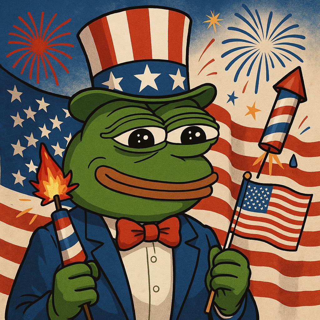 PizzaPepe's tweet photo. Happy Independence Day! https://t.co/HoC9BKJTYh