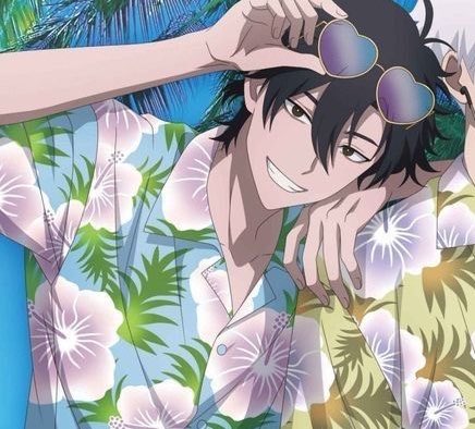 dailyChengxia's tweet image. his goofy heart sunglasses 😭