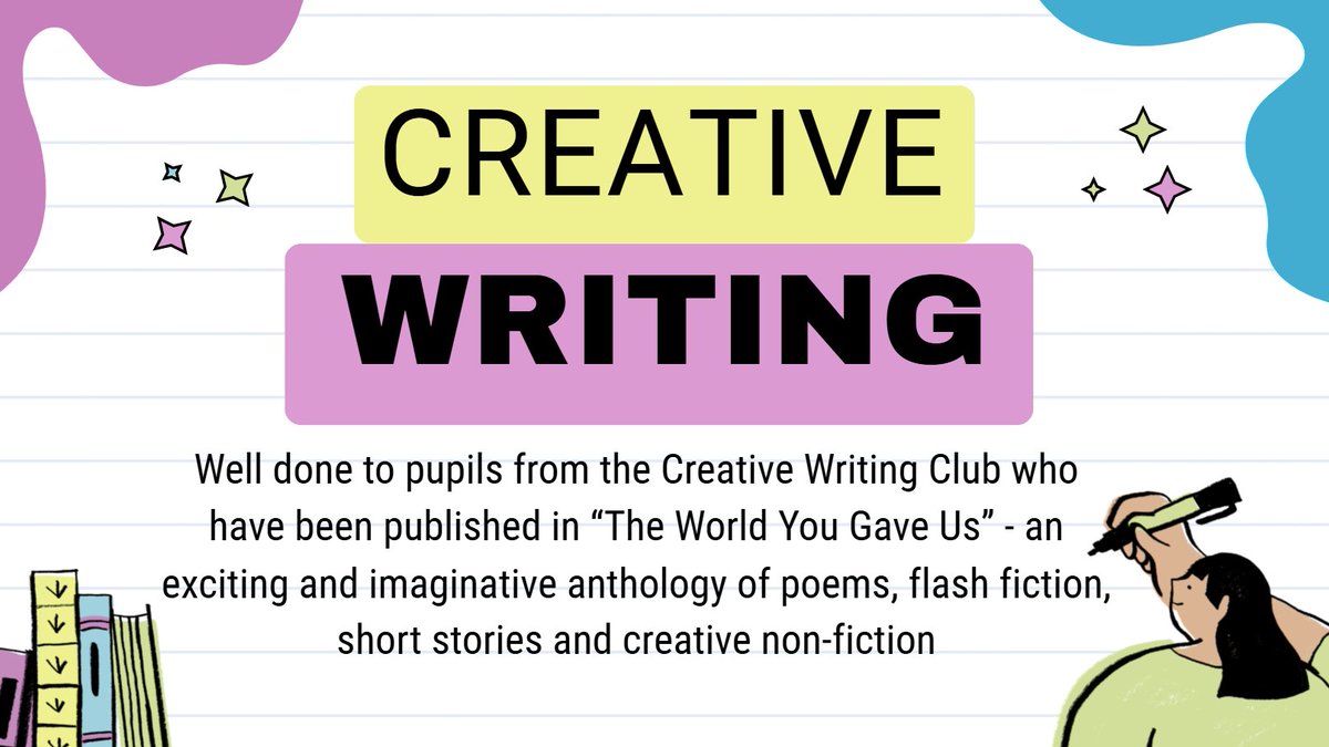 Well done to pupils from the Creative Writing Club!  Paperback copies of the book have been gifted to the school library and ebooks can be purchased here: books2read.com/u/4DaMJ7