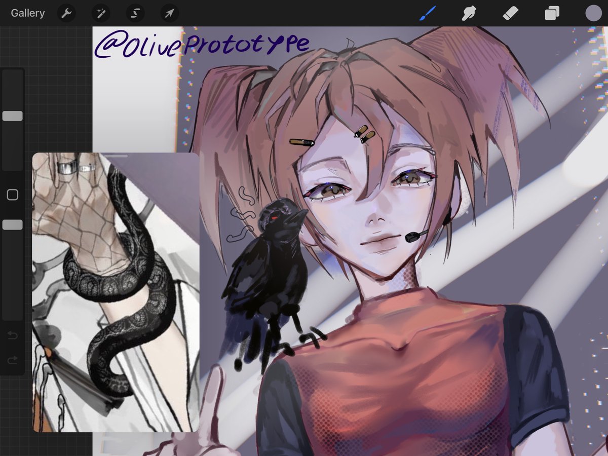oliveprototype's tweet image. #アート #絵描きさんと繋がりたい 🐦‍⬛