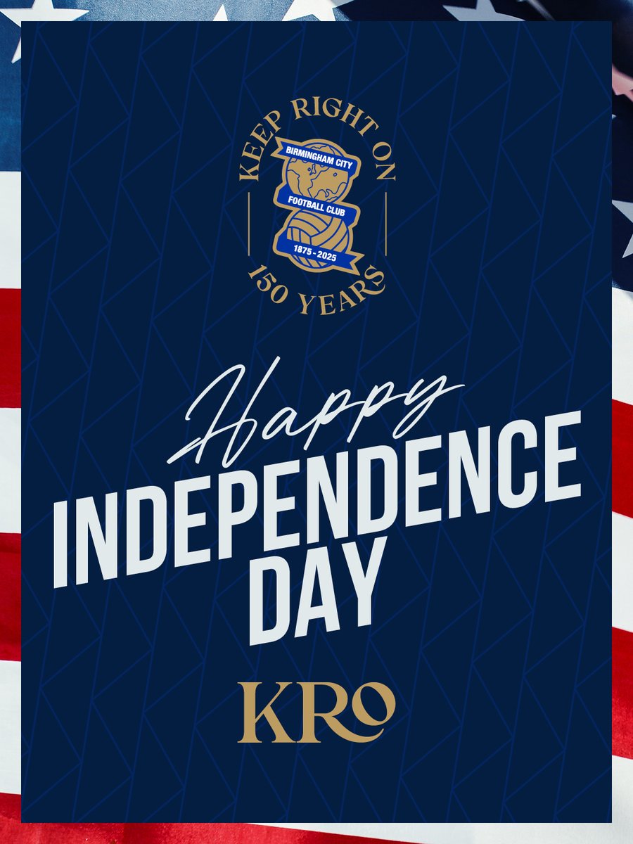 Happy #IndependenceDay to all our US fans who are celebrating! 🇺🇸