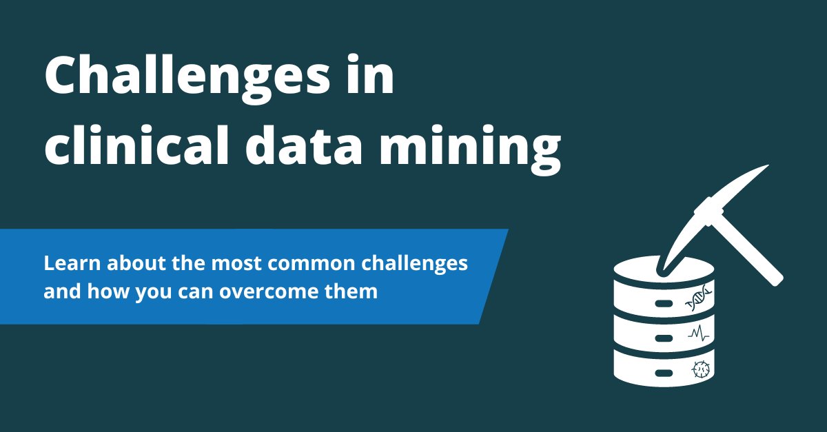 Make clinical data mining easier for yourself! 

Learn how to overcome the most common challenges, by reading our blog: fiosgenomics.com/challenges-in-…

#clinicaldata #datamining #drugdevelopment #bioinformatics