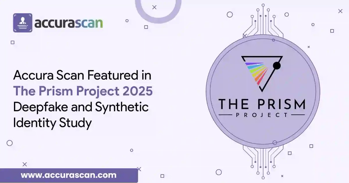 🚨We’re proud to be recognized by The Prism Project and Acuity Market Intelligence as a Pulsar-class innovator in the fight against deepfakes and synthetic identity fraud.

Blog link: lnkd.in/dKugBmj5

Click here to view the full report: lnkd.in/dyEUMkU6

#Deepfake