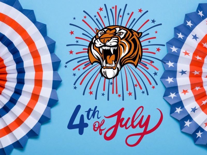 Have a safe, fun 4th of July! #BengalNation 🎆🍔🌭