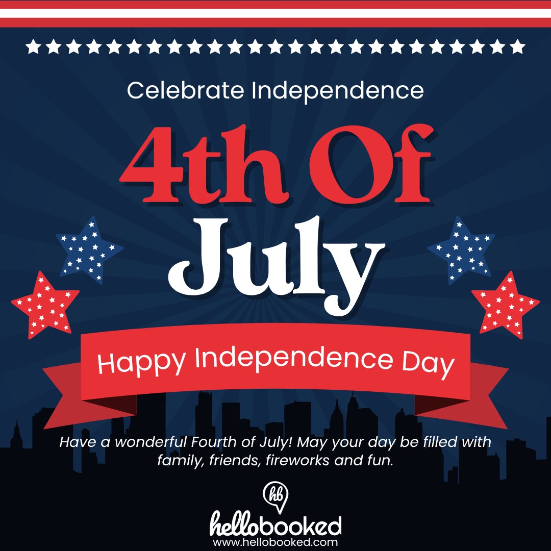 hellobookednow's tweet image. 💥Happy 4th from HelloBooked! 💥

To the trades who keep America running - we’re proud to back you 24/7. 

Enjoy the fireworks 🎆 &amp;amp; family time - we’ve got the phones.

#TradesStrong #FourthOfJuly #HelloBooked #RedWhiteAndBooked #IndependenceDay
