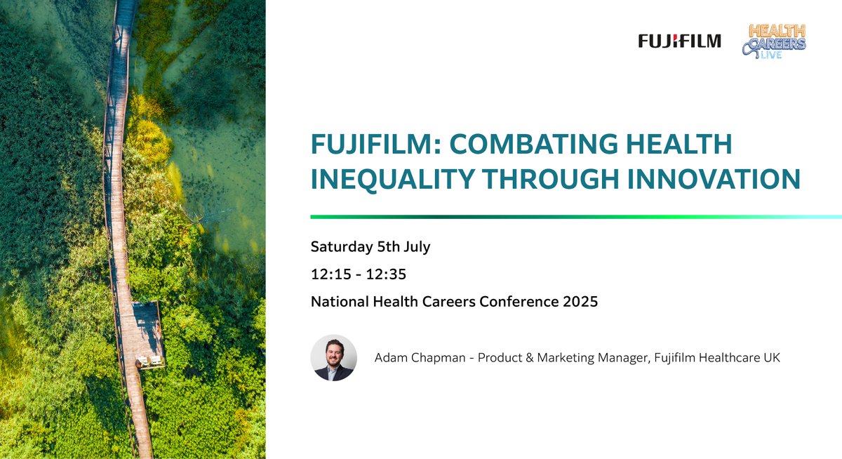 FUJIFILM Healthcare UK (@fujifilmhcuk) on Twitter photo Not long until the <a href="/healthcareersco/">National Health Careers Conference đ„</a>!
If youâre attending, donât miss our keynote session tomorrow at 12:15 pm, where Adam Chapman will share insights into the innovative work being carried out by Fujifilm Healthcare UK. Heâll spotlight the development of the groundbreaking Not long until the <a href="/healthcareersco/">National Health Careers Conference đ„</a>!
If youâre attending, donât miss our keynote session tomorrow at 12:15 pm, where Adam Chapman will share insights into the innovative work being carried out by Fujifilm Healthcare UK. Heâll spotlight the development of the groundbreaking