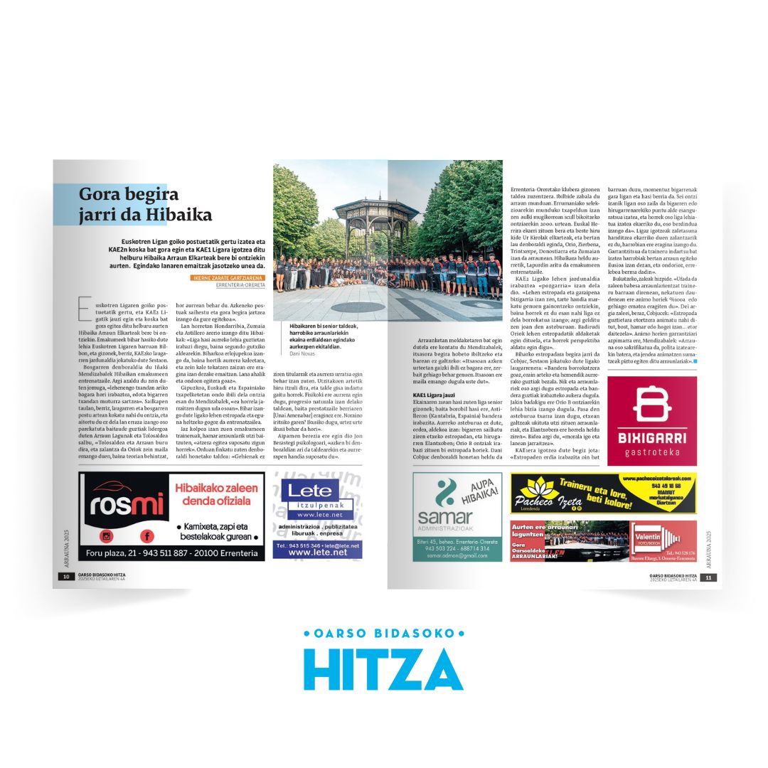 ASTEKARIA | Uztailak 4

KONTXAN  BIGARREN IZAN ZEN LEZO | 1954an deskalifikatua izan ondoren, 1955ko  Kontxan bigarren izan zen Lezoko trainerua. Joxe Juan Ugaldek 'Lezo 18'  aldizkarian elkarrizketa egin zien Martin Lekuona eta Joxe Krutx  Sarasola arraunlariei.

Egin HITZAkide!
