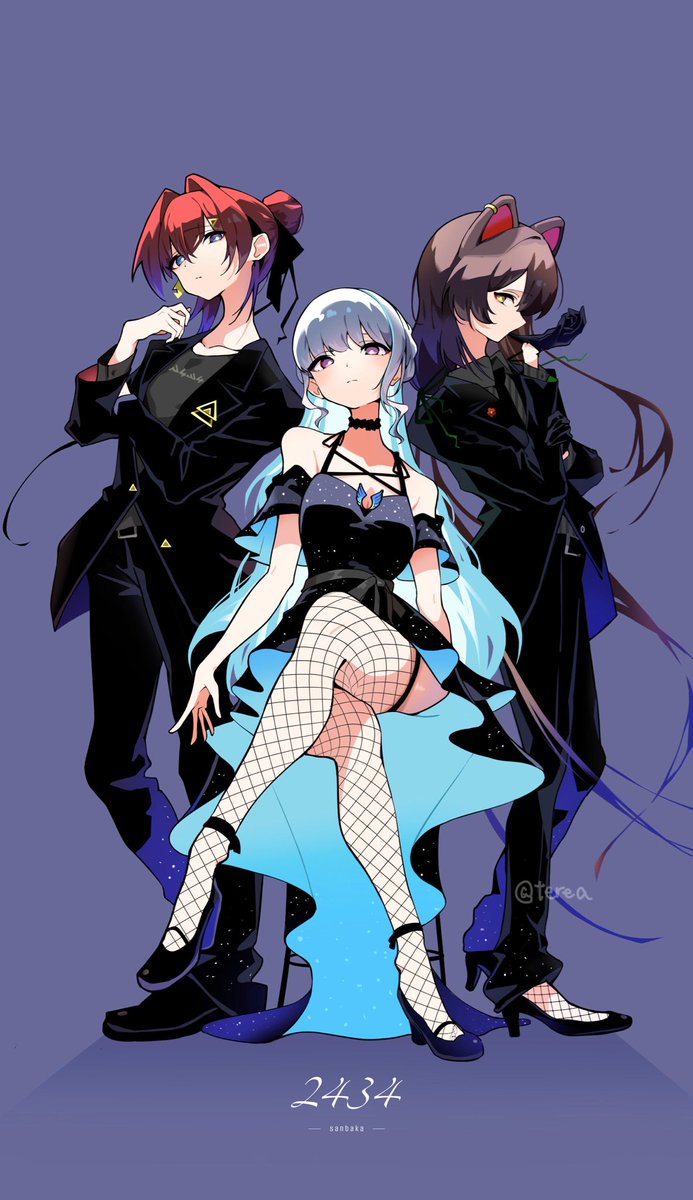 #絵ンジュ #ヘル絵スタ #いぬいらすと 

さんばか✖️ドレスコード🎩