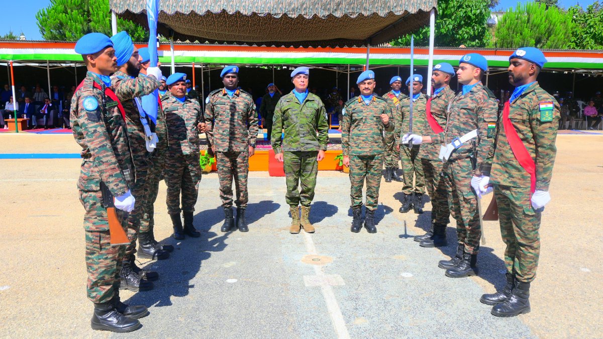 🇮🇳🤝🇺🇳 Ceremonial Transfer of Authority at UNIFIL 🇱🇧
With military precision and dignified pride, INDBATT XXV (Madras Regt) handed over command to INDBATT XXVI (Grenadiers Regt) under the UN Interim Force in Lebanon on 4 July 2025.
The handover featured parade drills, flag
