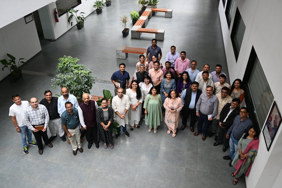 Gujarat Biotechnology University (@gujbiotechuni) on Twitter photo GBU was honored to host Ms. <a href="/debjani_ghosh_/">debjani ghosh</a>, Distinguished Fellow at <a href="/NITIAayog/">NITI Aayog</a>, on 4th July 2025. She was warmly welcomed, followed by engaging discussions on the universityโs cutting-edge research, collaborations, and innovation ecosystem.
#NITIAayog #BiotechInnovation GBU was honored to host Ms. <a href="/debjani_ghosh_/">debjani ghosh</a>, Distinguished Fellow at <a href="/NITIAayog/">NITI Aayog</a>, on 4th July 2025. She was warmly welcomed, followed by engaging discussions on the universityโs cutting-edge research, collaborations, and innovation ecosystem.
#NITIAayog #BiotechInnovation