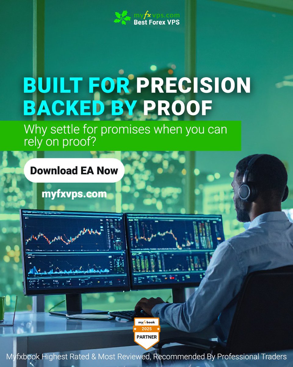 🔍 Built for precision. Proven by #results.

🏅 #MyFXVPS = #1 Rated &amp; Most Reviewed #VPS on MyFXBook

✅ Zero lag. Zero noise. Max #consistency.

Trusted by pro #traders for high-stakes trading.

🚀 Start FREE → myfxvps.com/get-it-free

#forexvps #bestforexvps #forexvpscheap