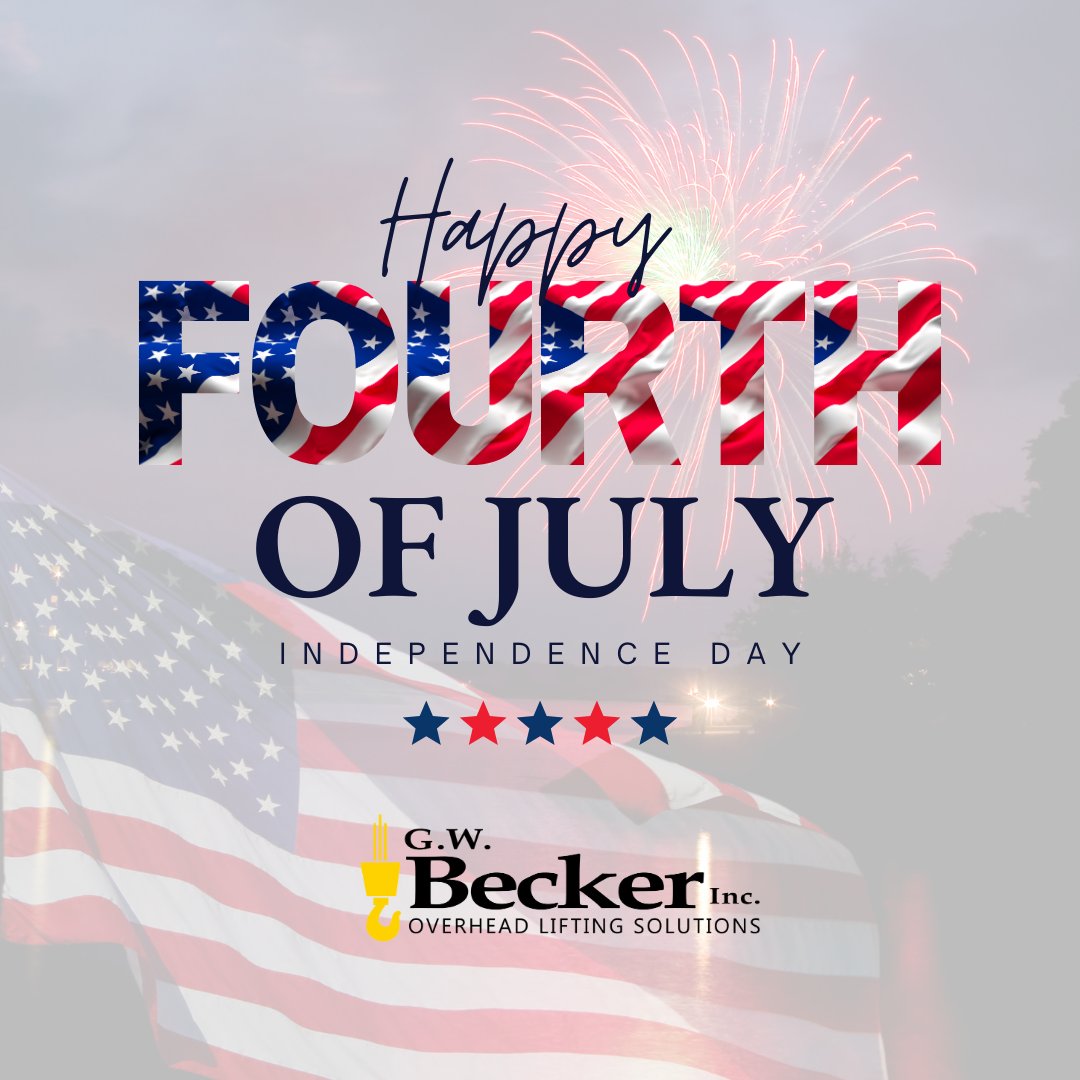 Wishing everyone a joyful &amp; safe Fourth of July! We're proud to celebrate the freedom, resilience, and unity that define our country. Here's to red, white, and blue!