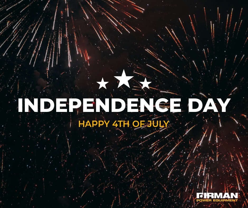 FIRMANPower's tweet photo. Happy Independence Day from FIRMAN Power Equipment! 🎆🇺🇸
Count on FIRMAN to keep the lights on and the good times rolling. Have a safe and joyful 4th of July!
#FIRMANPower #IndependenceDay #4thOfJuly #ReliableEnergy #CelebrateFreedom https://t.co/cvkrv23HPd
