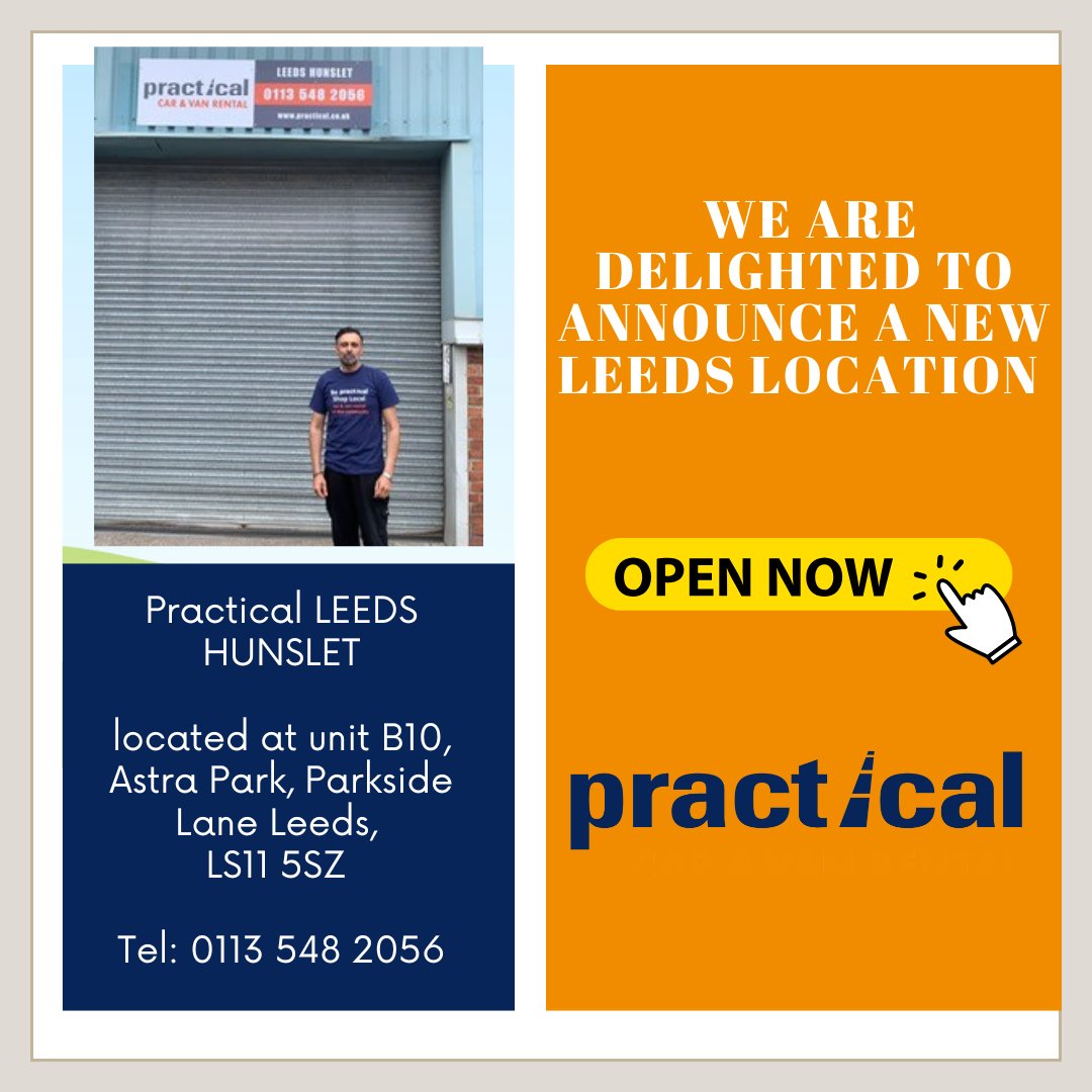 this is Shairaz who recently opened his Practical rental franchise in LEEDS HUNSLET - great to have you on board Shairaz !