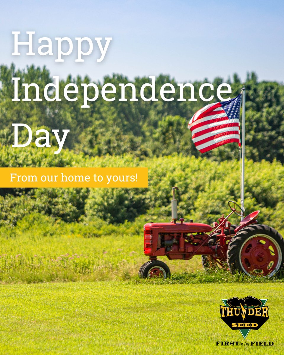 Wishing all our families and farms a bountiful weekend of fun! From our fields to yours—happy Independence Day! 🇺🇸🌽
