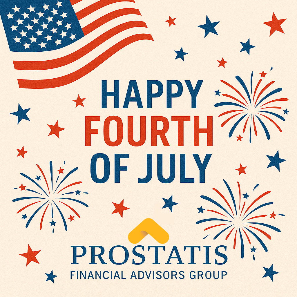 ProstatisFinan1's tweet image. 🇺🇸 Happy #FourthOfJuly from all of us at #ProstatisFinancial 🎆

In honor of the holiday, our offices will be closed Friday, July 4th. We&apos;ll reopen Monday, July 7th. 💛💚 

#IndependenceDay #FinancialFreedom