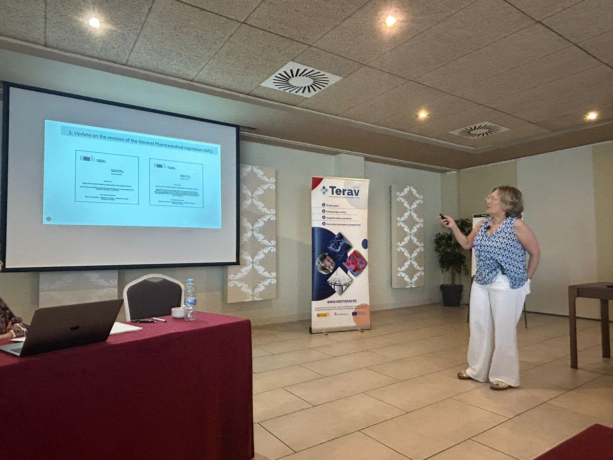 Exención Hospitalaria herramienta necesaria para la investigación clínica académica y la generación de medicamentos de TA sin ánimo de lucro.  Puntos regulatorios clave para la fabricación académica, con Cristina Avendaño, coordinadora del Comité Regulador <a href="/red_terav/">TERAV</a>