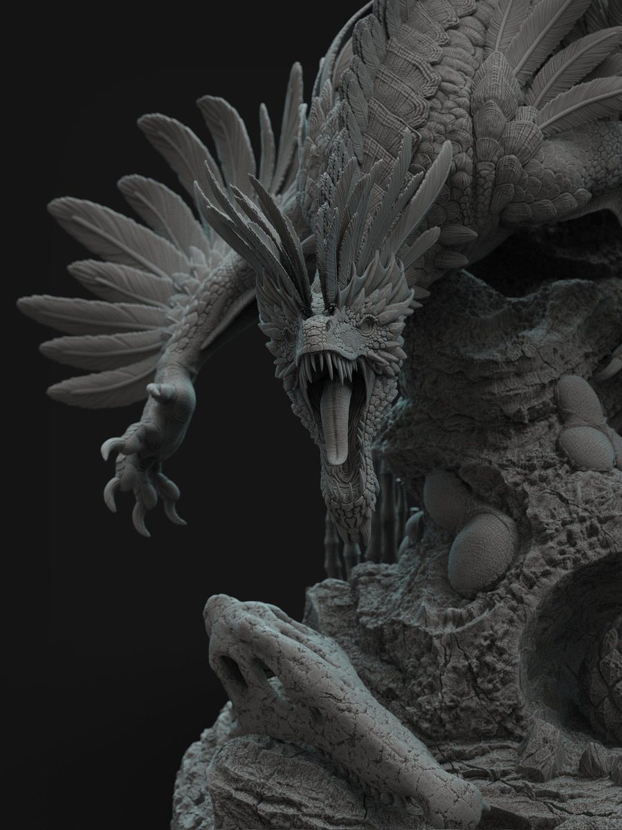 funkycccccc's tweet photo. Ark 岩龙
#zbrush #3dart #ARKSurvivalAsended https://t.co/Vw8LpuntDs
