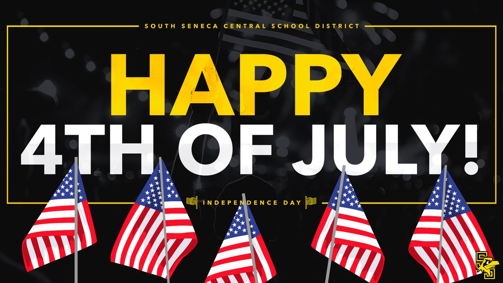 We hope the South Seneca community is having an incredible holiday weekend! 🙌🇺🇸🇺🇸🇺🇸