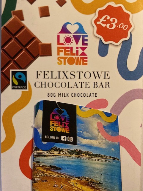 Felixstowe Fairtrade Forum (@forumfairtrade) on Twitter photo The #felixstowe #fairtrade #chocolate bar is being launched on 9th July at 11.30 at the town hall by Corrine Franklin, Mayor of <a href="/FelixstoweTC/">Felixstowe Town Council</a> Afterwards she will visit outlets where it is being sold including Taba Naba, Stillwater Books and Cookie Barista. <a href="/LoveFelixstowe/">LoveFelixstowe</a> The #felixstowe #fairtrade #chocolate bar is being launched on 9th July at 11.30 at the town hall by Corrine Franklin, Mayor of <a href="/FelixstoweTC/">Felixstowe Town Council</a> Afterwards she will visit outlets where it is being sold including Taba Naba, Stillwater Books and Cookie Barista. <a href="/LoveFelixstowe/">LoveFelixstowe</a>