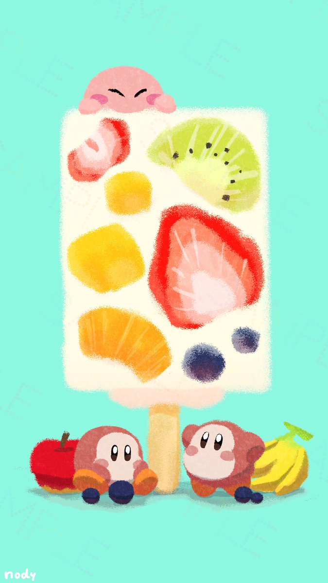 nody_lowmoo's tweet image. アイス
#カービィ #kirby