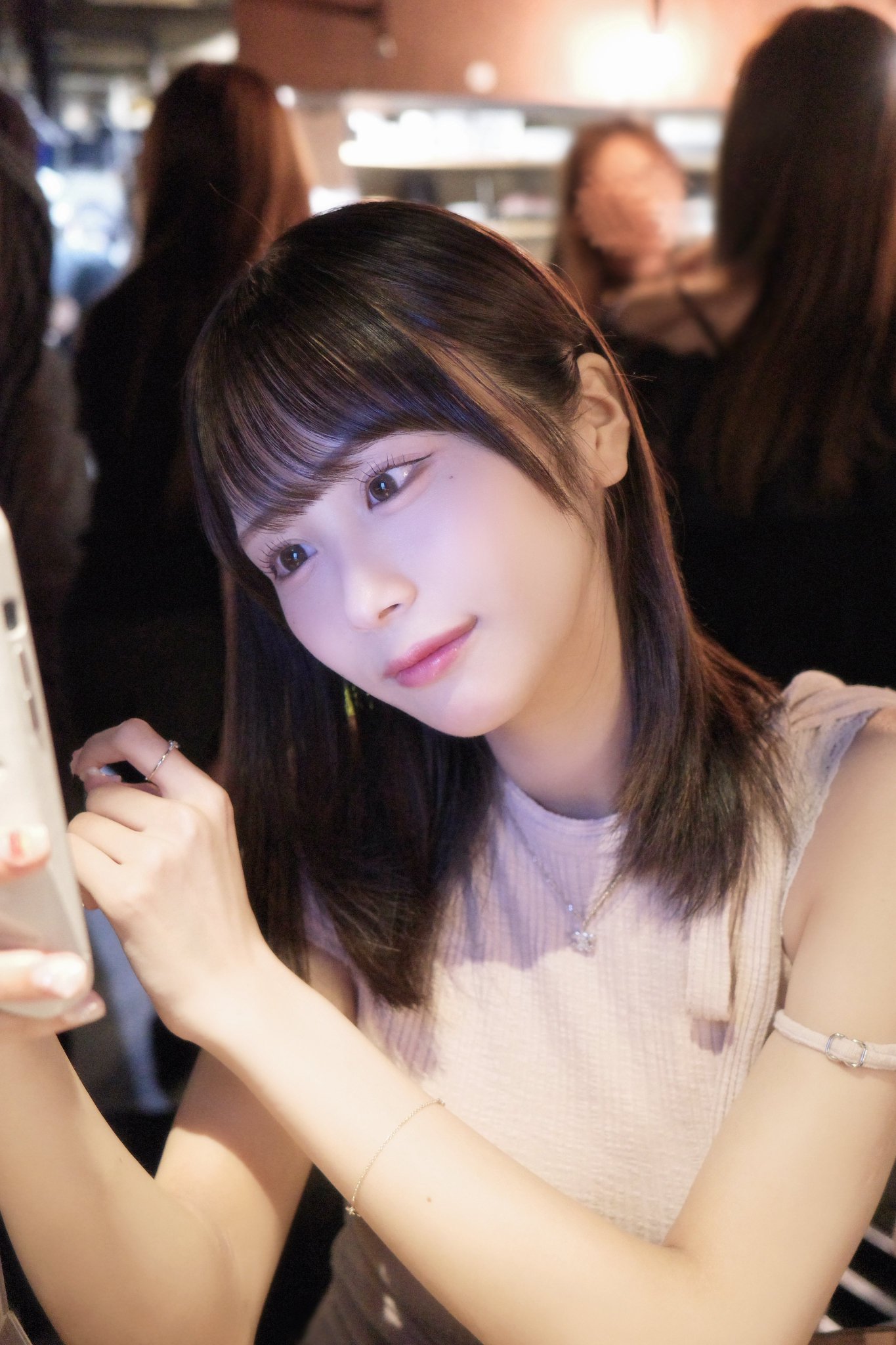 y*4様 尾木波菜 直筆 生写真 2024 March 生写真(女性)/アイドル/≠ME ノットイコールミー(≠ME)/尾木波菜